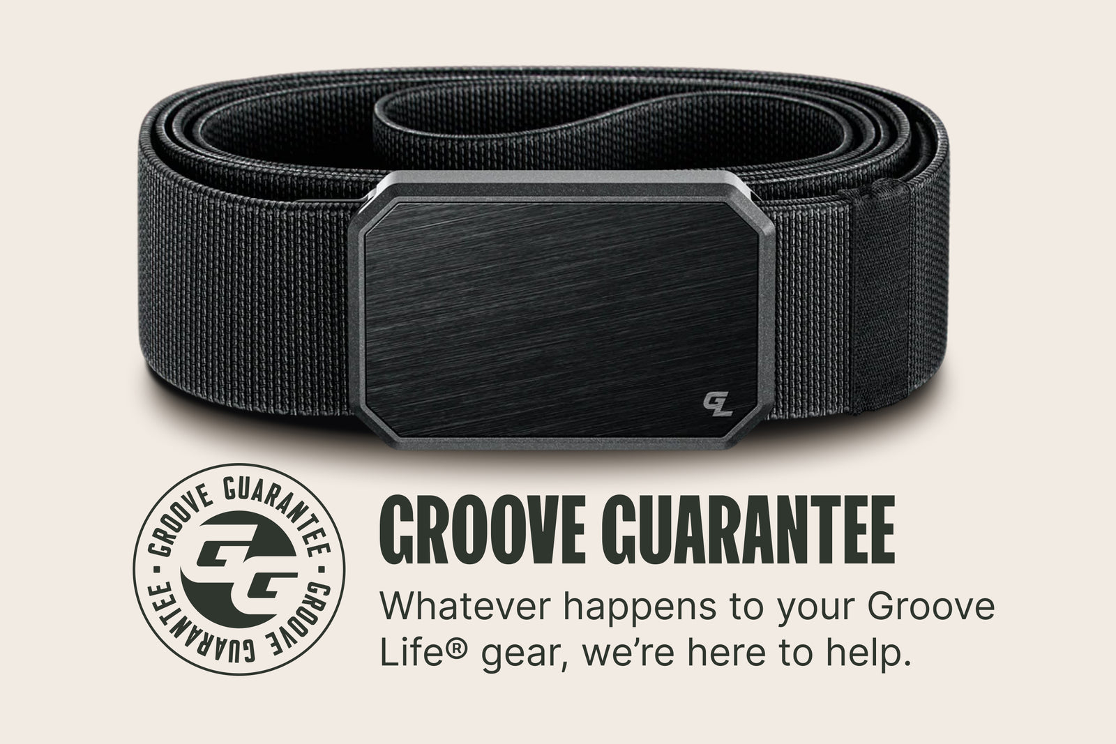 Hero Flag Groove Belt Black/Black