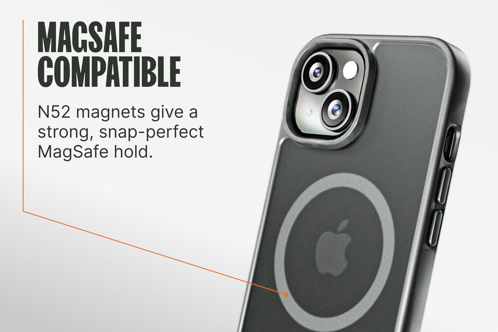 Groove MagSafe Phone Case - Deep Stone Grey