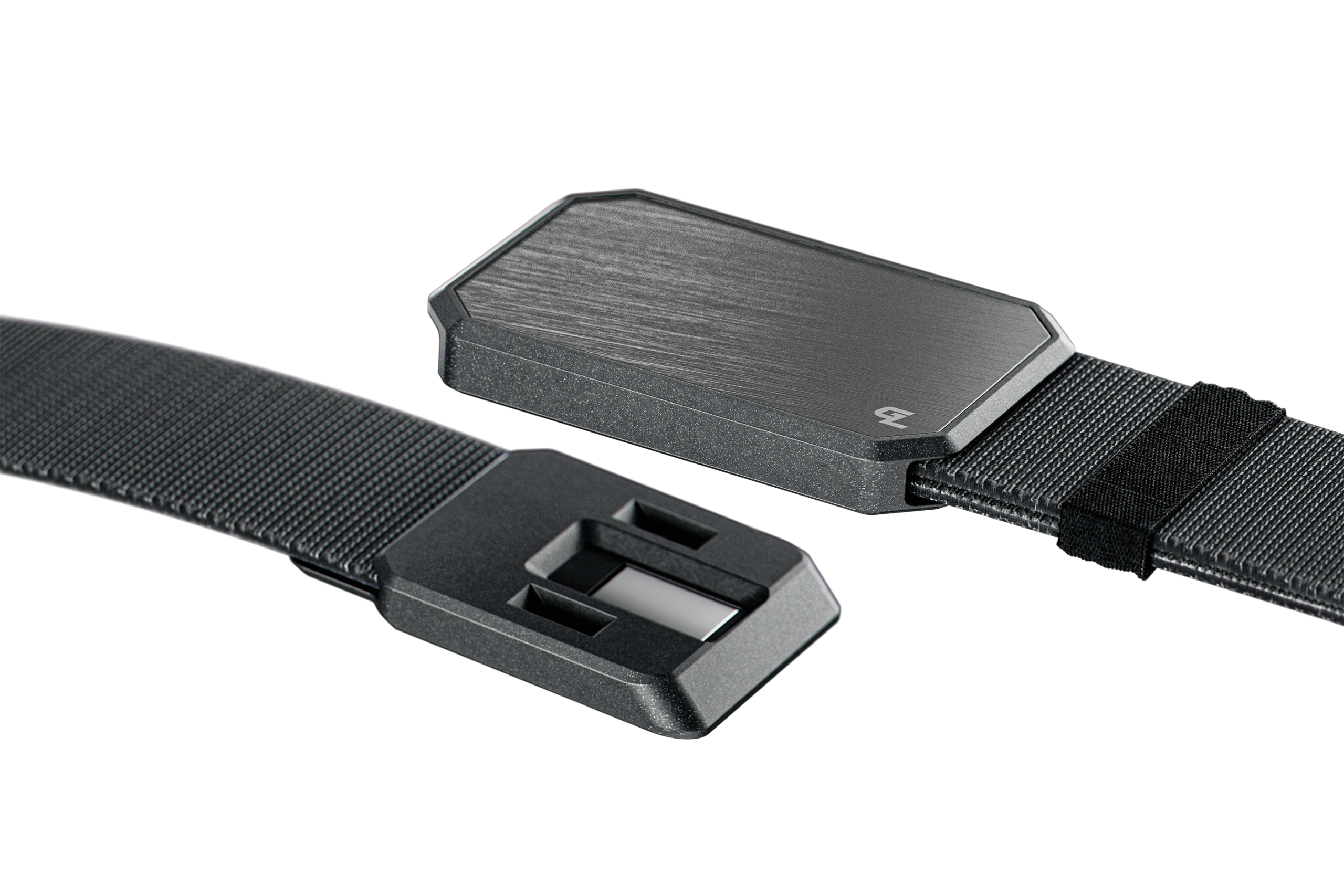 Groove Belt Gun Metal/Black