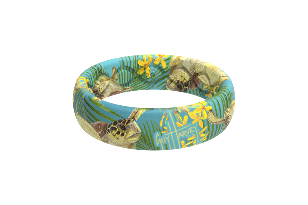 Guy Harvey Tropical Turtle Thin Ring